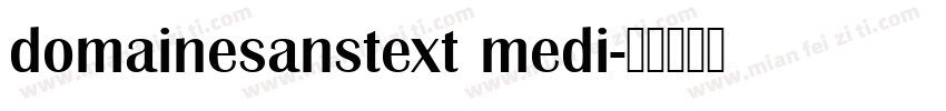 domainesanstext medi字体转换
